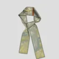 Van Gogh oil painting art skinny silk scarf, stylish narrow ribbon for bags and hair decoration. - PDPJ - A Cup of Sprigs
