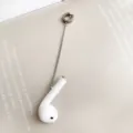 Cadena de oreja para auriculares inalámbricos, accesorio metálico elegante y práctico. - Estilo de Clip de Oreja Espiral / Pieza Única