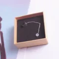 Cadena de oreja para auriculares inalámbricos sin perforación joya anti-pérdida elegante - Pendientes de Clip / Pieza Única