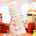 Pearl Hair Clip Set Gold Metal Hairpins Cute Side Clips Hair Accessories For Women - 8-Piece Set N (S27) / Colorful