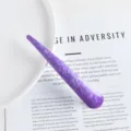 Purple acetate hair stick glitter hair pin acrylic hair accessory elegant bun hairpin - 13.5cm Horn Clip / Purple Sequins (7#)