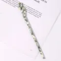 Green white acetate hairpin elegant hollow Chinese style hair stick retro for women - 9# Hollow Hair Stick / 17.9cm / Green
