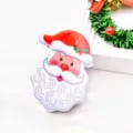 Christmas Santa Claus hair claw clip cute festive hair accessory for women girls hair styling - Flower Beard Santa Claus