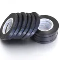 Holographic balloon ribbon gift wrapping tape decorative string for party wedding craft - 10 Rolls/Pack / Black