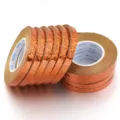 Holographic orange balloon ribbon gift wrapping ribbon party decoration craft ribbon roll - 10 Rolls/Pack / Champagne Gold