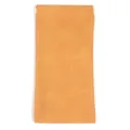 Weiches PU-Leder Brillenetui mit automatischem Schnappverschluss, tragbare Aufbewahrung. - Ca. 9x18cm / Bernsteinorange