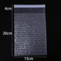 Transparante zelfklevende noppenfolie zak verdikte schokbestendige verpakking 15x20cm - 10 Stuks Verpakking / Transparante Noppenfolie Zak Maat Ongeveer 15X20+4cm