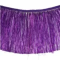 Tendina frange tinsel viola brillante sfondo decorazione per festa carnevale 1pz - 1 Yard/Confezione / Viola