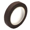 Cinta de enmascarar marrón para pintura artística, embalaje floral y manualidades. Alta viscosidad. - Ancho Aprox 1.2cm (20Yardas/Rollo 1Rollo/Paquete) / Café