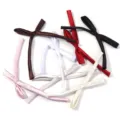 Handcrafted satin ribbon bows DIY clothing accessories sweet cute hair clip gift box decoration - 10 Pieces Pack / Random Mixed Colors