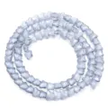 Galvanisierte Glas Schmetterling Perlen für DIY Armband Halskette Schmuck Zubehör - Schmetterlingsform / 85 Pieces/Pack / Hellblau