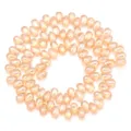 Glas Tropfen Perlen für Schmuckherstellung DIY handgemachte Armbänder Halsketten Zubehör. - Horizontales Loch Wassertropfen / 95 Stück/Packung / Orange