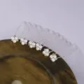 Pearl rhinestone U-shaped hairpins set, elegant bridal hair accessories for daily wear. - Exquisite Hairpin Set (HS-J3281S)
