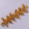 Elegant gold hair vine for wedding party, sparkling crystal leaf bridal hair accessory. - Gold Photo Styling Hair Band (HS-J7524SJH) / Gold Photo Styling Hair Band
