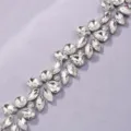 Rhinestone belt detail sparkling crystal waist trim for evening dress party dress accessory - Dating Travel Style (WS-J281S)