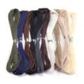 Colorful waxed cord detail view for handmade bracelets, necklaces, jewelry making and DIY crafts. - Pack of 10 Pieces / Dark Mixed