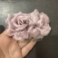 Rosa Tüll Rosen Haarkamm süßer Blumen Einsteckkamm elegante Haaraccessoires für Damen - Altrosa