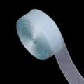 Hellblaue Organzaband Rolle für DIY Haarschmuck Geschenkbox und Blumenstrauß Verpackung. - Bandbreite 2,5 cm 10 Yards/Rolle / Himmelblau