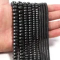 Hematiet edelsteen kralen losse strengen wielvorm DIY handgemaakte sieraden maken accessoires - 65 Stuks/Verpakking (10x6mm) / Hematiet Wiel Kralen