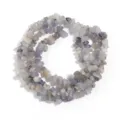 Natural irregular gemstone chip beads 5-8mm crystal quartz beads for DIY jewelry making. - Iolite Gravel