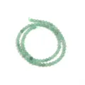 Natürliche grüne Aventurin runde lose Perlen für DIY handgemachte Schmuck Armbänder Ketten. - 4mm (Ca. 90-95 Stk) / Grüner Aventurin