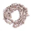 Perle di pietra irregolari naturali pietre sfuse fai da te braccialetto collana accessori - 8*5mm (circa 220 pezzi) / Pino Grigio