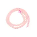 Natürliche Rosenquarz Perlen, rosa Kristall Kugel für DIY handgemachte Schmuckherstellung. - 4mm (Ca. 90-95 Stk) / Rosenquarz