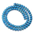 Galvanisierte blaue Herz Hämatit Perlen Stränge flache Bogen lose Perlen für DIY Schmuck Zubehör. - Gewölbtes Herz Blaues Licht