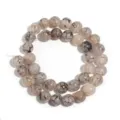 Natural dragon vein agate round beads strand gemstone DIY jewelry making craft supplies - Black Line Dragon Vein (Item No:T5244) / 10mm (Approx. 35 Pieces)