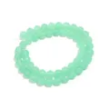 Grüne Chalcedon Perlen lose Halbzeug Rundperlen Stränge für Handgemachte Schmuck Details - Runde Perlen / 8mm Durchmesser (ca. 45 Stk.)