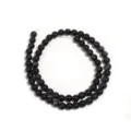 Natural golden obsidian gemstone beads round loose beads for DIY jewelry making accessories - Diameter 6mm Hole 0.8mm