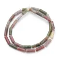 Natürliche Achat Röhrenperlen lose DIY Handwerk Zubehör für handgemachte Armbänder & Ketten. - 4*13mm (Ca. 29 Stück) / Indischer Achat