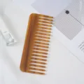 Acetate Wide Tooth Hair Comb Tortoiseshell Pattern Hair Styling Tool Amber Brown - 3# 11.8x4.6cm Coffee Brown Acetate Hair Comb