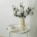 Milk jade glass vase variant, retro aesthetic home decor for fresh dried flowers desk. - Soft Jade — Cream White Grade A