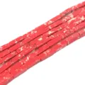 Rote imperiale Jasper rechteckige Saeule lose Perlen 13x4mm DIY Handarbeit Schmuck - Stil 2 / 29 Stück/Packung / Rot