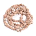 Perline di pietre preziose irregolari naturali perle sciolte rosa per gioielli fai da te fatti a mano - 8*5mm (circa 220 pezzi) / Pino Beige Caffè