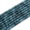 Perline distanziatrici a disco in pietra di giada blu per accessori per gioielli - Diametro 4mm, Spessore 2mm, Foro 0.8mm (Circa 160 Pezzi) / Acquamarina