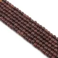 4mm natur edelstein perlen halbfertige runde perlen strang diy schmuck zubehör - 4mm (Ca. 90-95 Stk) / Blumenrot