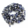 Perline di pietra blu irregolare naturale sfuse per accessori di bigiotteria fai da te. - 8-12mm / Schegge di Sodalite Blu