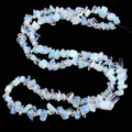 Perline di pietra irregolari sfuse forate cristalli curativi per accessori di gioielli fai da te. - 8-12mm / Opalite
