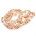 Natural stone crystal chip beads 5-8mm irregular loose DIY semi-finished jewelry accessory - Strawberry Quartz
