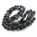 5-8mm irregular natural stone chip beads gemstone DIY crystal semi-finished accessories - Snowflake Stone
