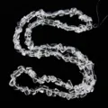8*12mm perline di cristallo a truciolo irregolare forate pietra curativa accessorio fai da te - 8-12mm / Schegge di Quarzo Bianco