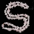 Perline di trucioli irregolari in quarzo rosa naturale accessorio per gioielli fai da te - 8-12mm / Ghiaia di Quarzo Rosa