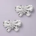 Schitterende kristallen vlinder schoenclips elegante feest bruiloft accessoires - Trend Niche Schoenbloem (SC-J065) / 2-Delige Set