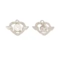 Strass perle cœur aile DIY pendentif bijoux accessoires pour collier boucles bracelet. - Cœur d'Aile Argenté
