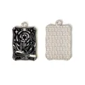 Metall Tarotkarte Anhänger mit Stern Design, perfekt für DIY Schmuckherstellung Projekte. - 9# Der Stern Karte-Stil