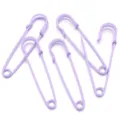 Purple safety pins set for DIY crafts, clothing anti-exposure waist tightening, brooch base accessories - Purple
