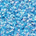 4mm ολογραφικό μπλε νύχια τέχνη γκλίτερ παγιέτες PVC διαμάντι κοπή διακόσμηση στυλ - 30g/Συσκευασία / Χρυσή λάμψη μπλε