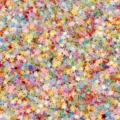 Colorful 3.0mm holographic star sequins for nail art and garment decoration crafts. - 30g/Bag / Gold Lustre Mixed Colors